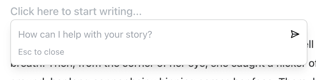 AI writing suggestions for erotica and adult fiction